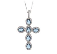 Collar Sovrani Mujer in Plata J9561